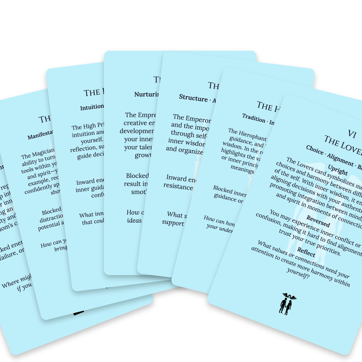 The Tarot of Inner Wisdom — For Beginners — arrangement 9