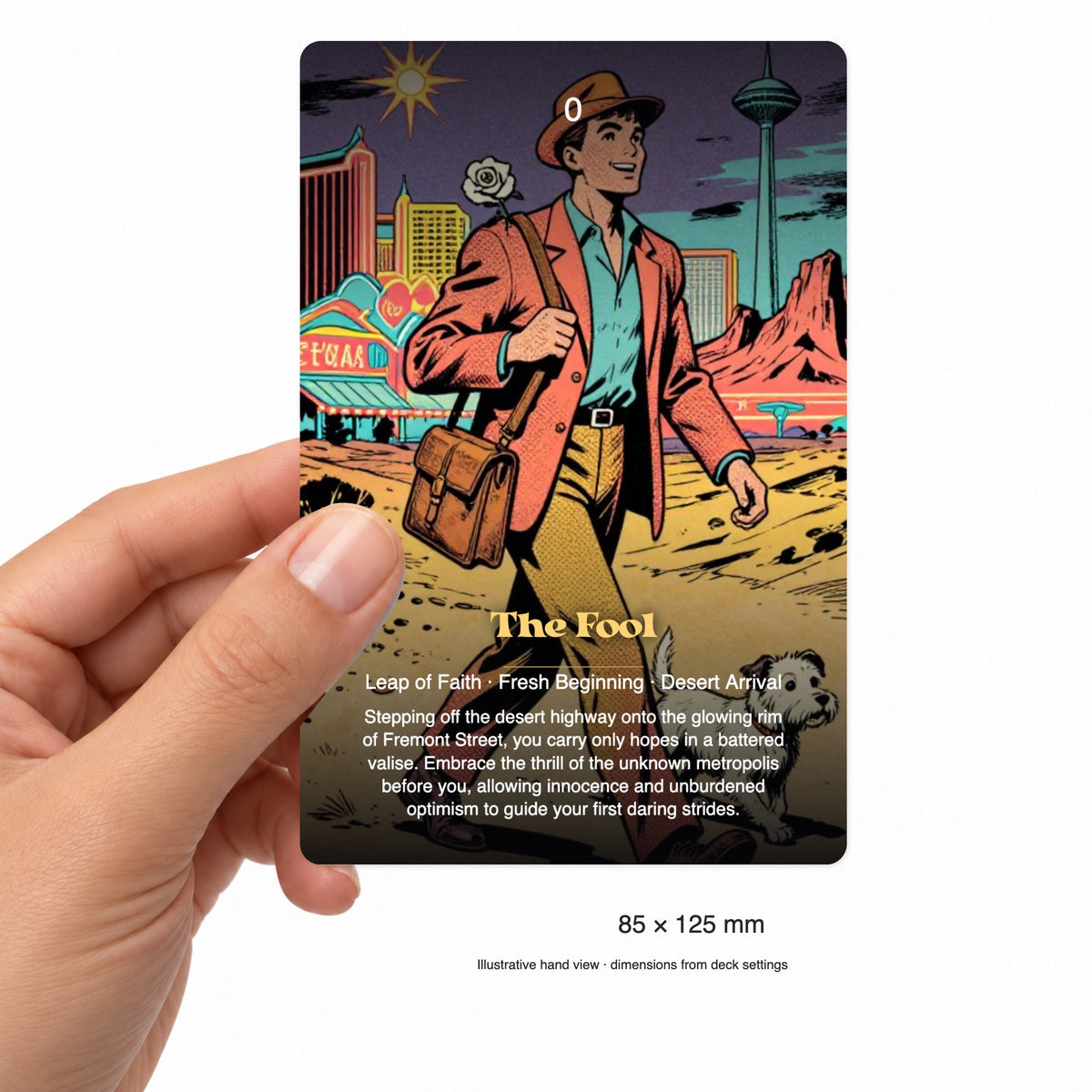 The Tarot of Las Vegas — arrangement 4