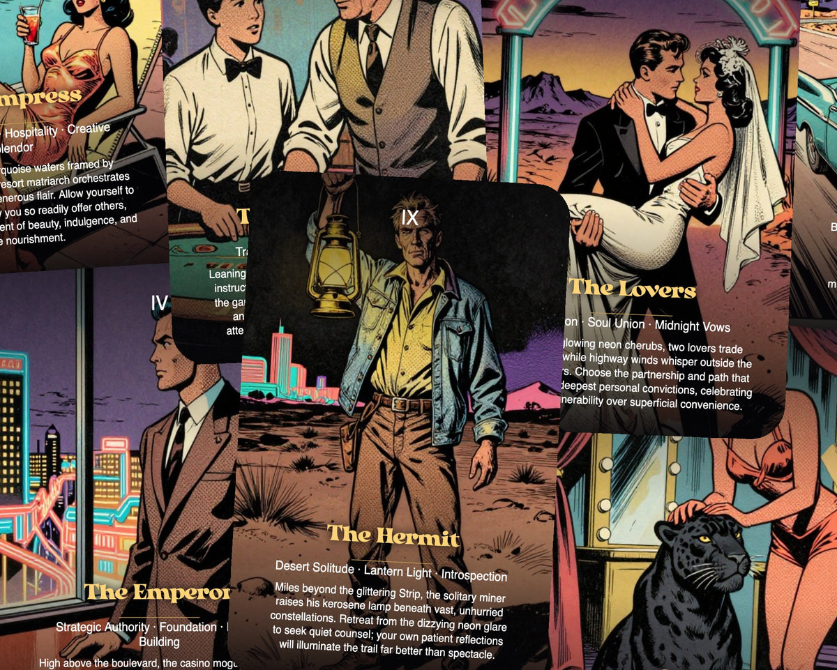 The Tarot of Las Vegas — arrangement 6