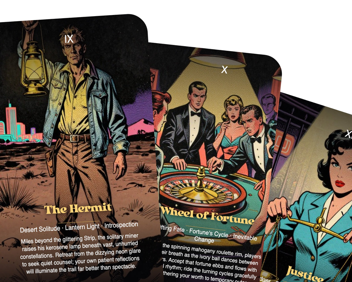 The Tarot of Las Vegas — arrangement 9