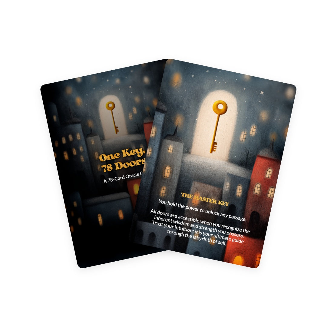 One Key, 78 Doors - Oracle Cards