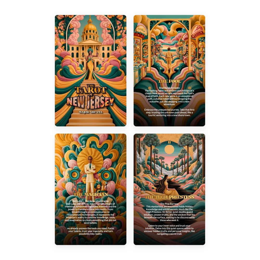 The Tarot of New Jersey - The 22 Major Arcana