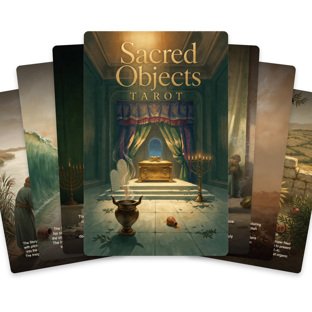 Sacred Objects Tarot — arrangement 1