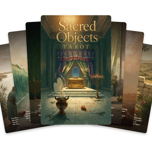 Sacred Objects Tarot — arrangement 1