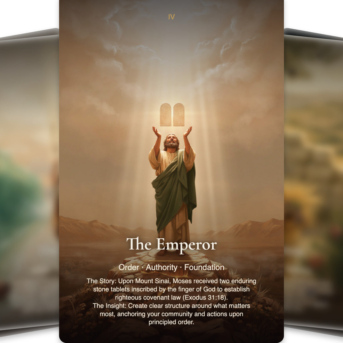 Sacred Objects Tarot — arrangement 11