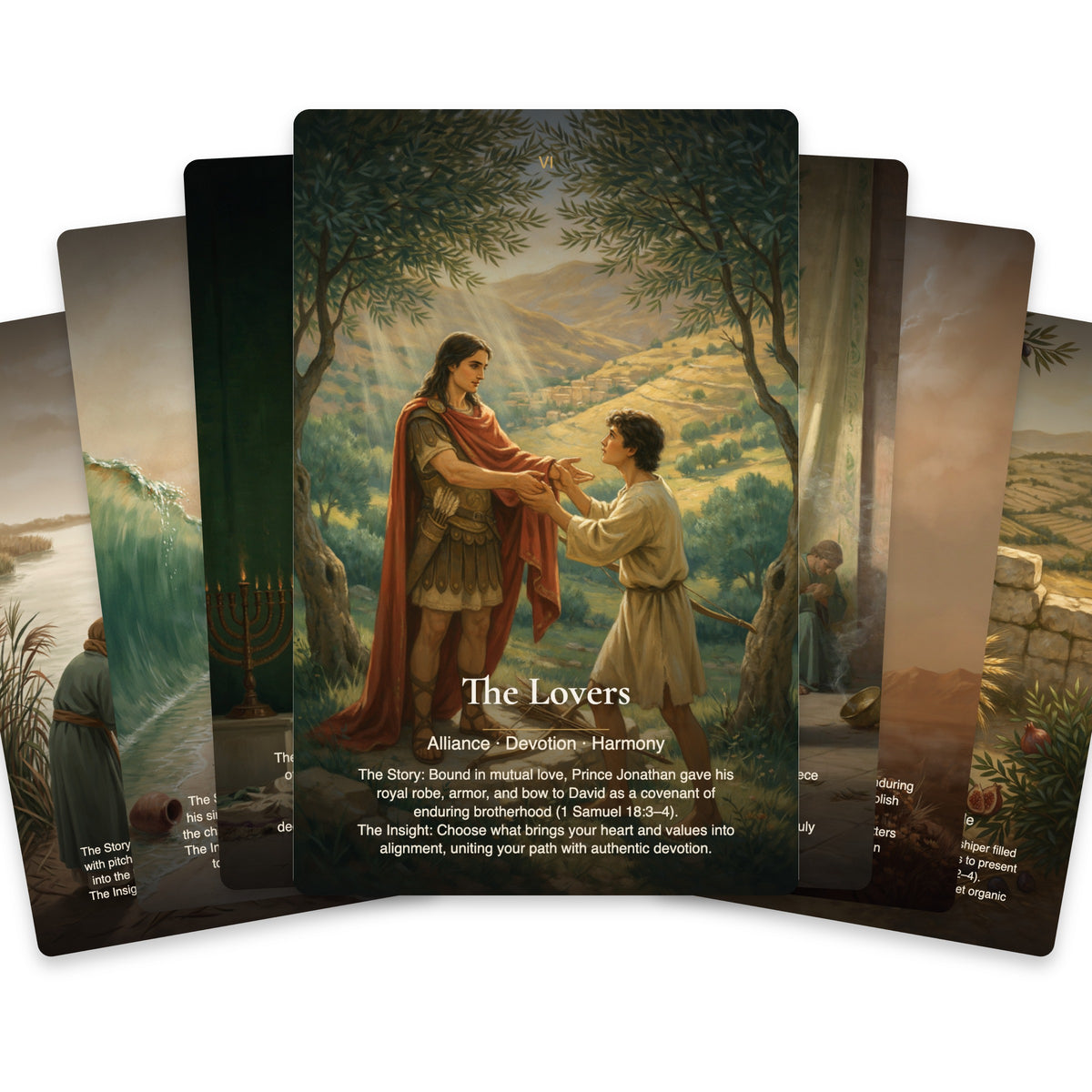 Sacred Objects Tarot — arrangement 2
