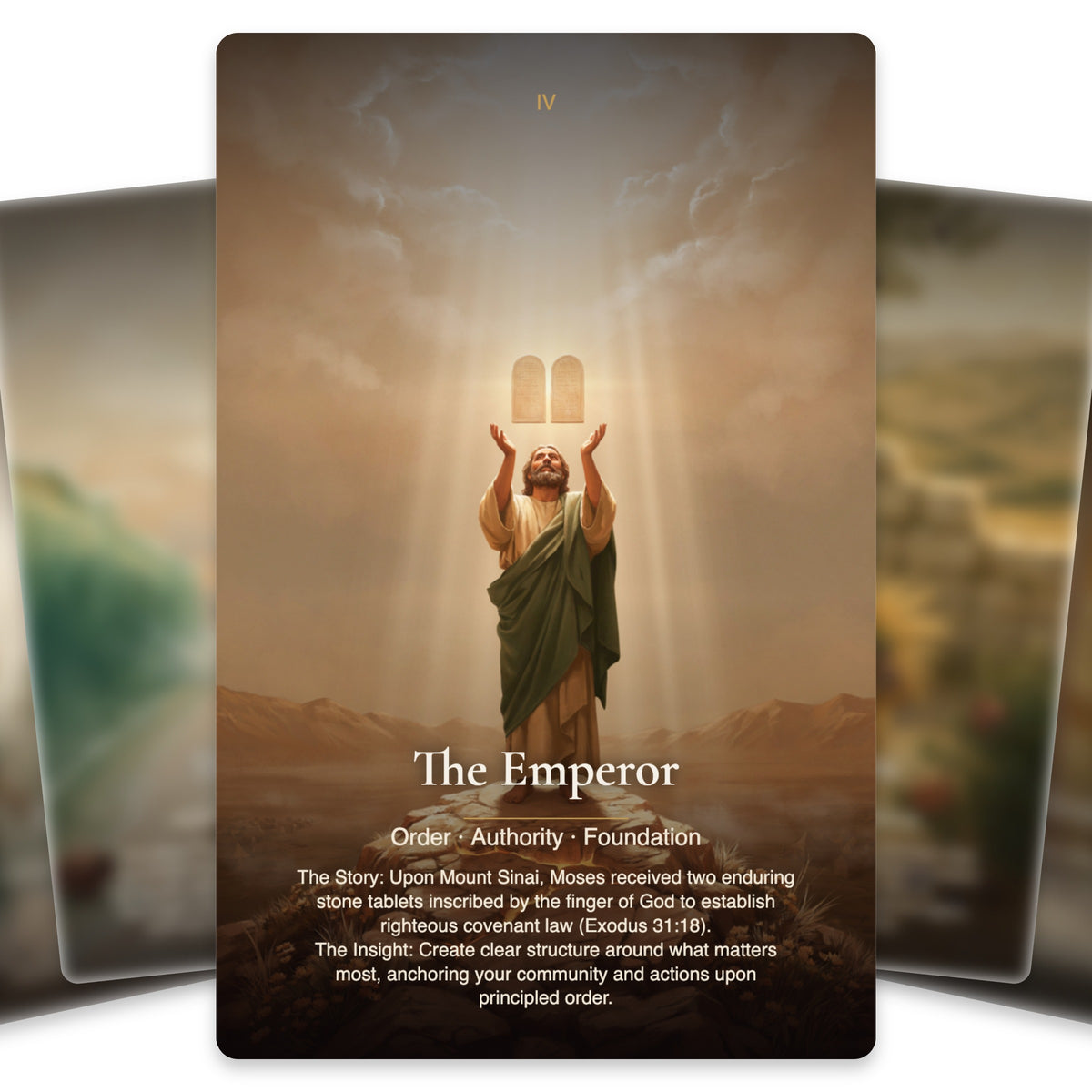 Sacred Objects Tarot — arrangement 3