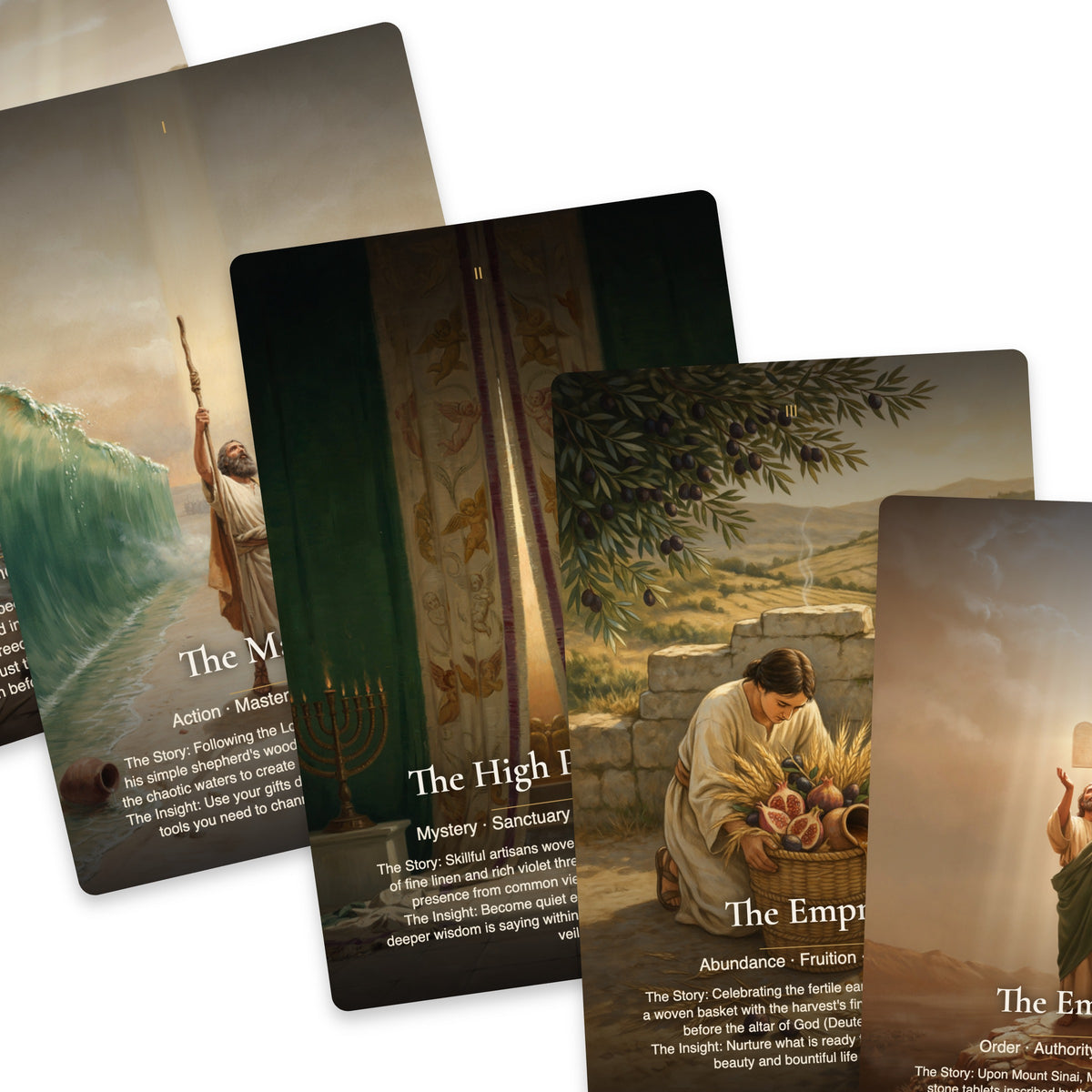Sacred Objects Tarot — arrangement 8