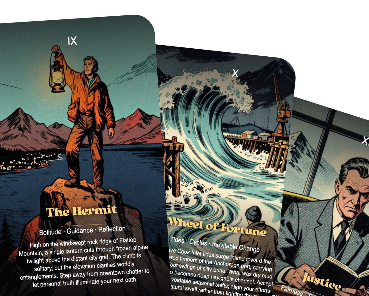 The Tarot of Anchorage — arrangement 9