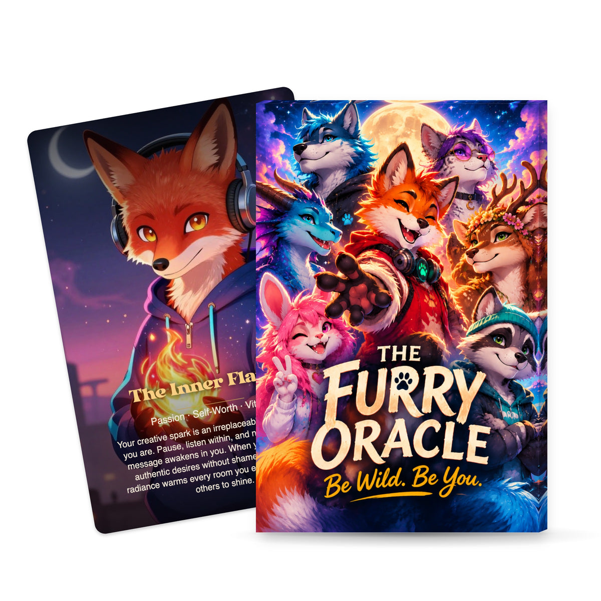 The Furry Oacle -  Be Wild. Be You. — arrangement 1
