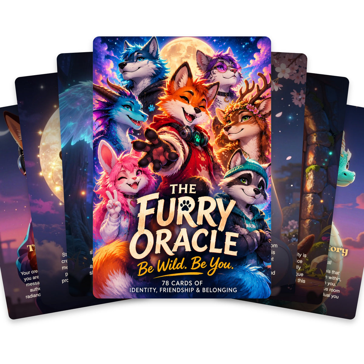 The Furry Oacle -  Be Wild. Be You. — arrangement 2