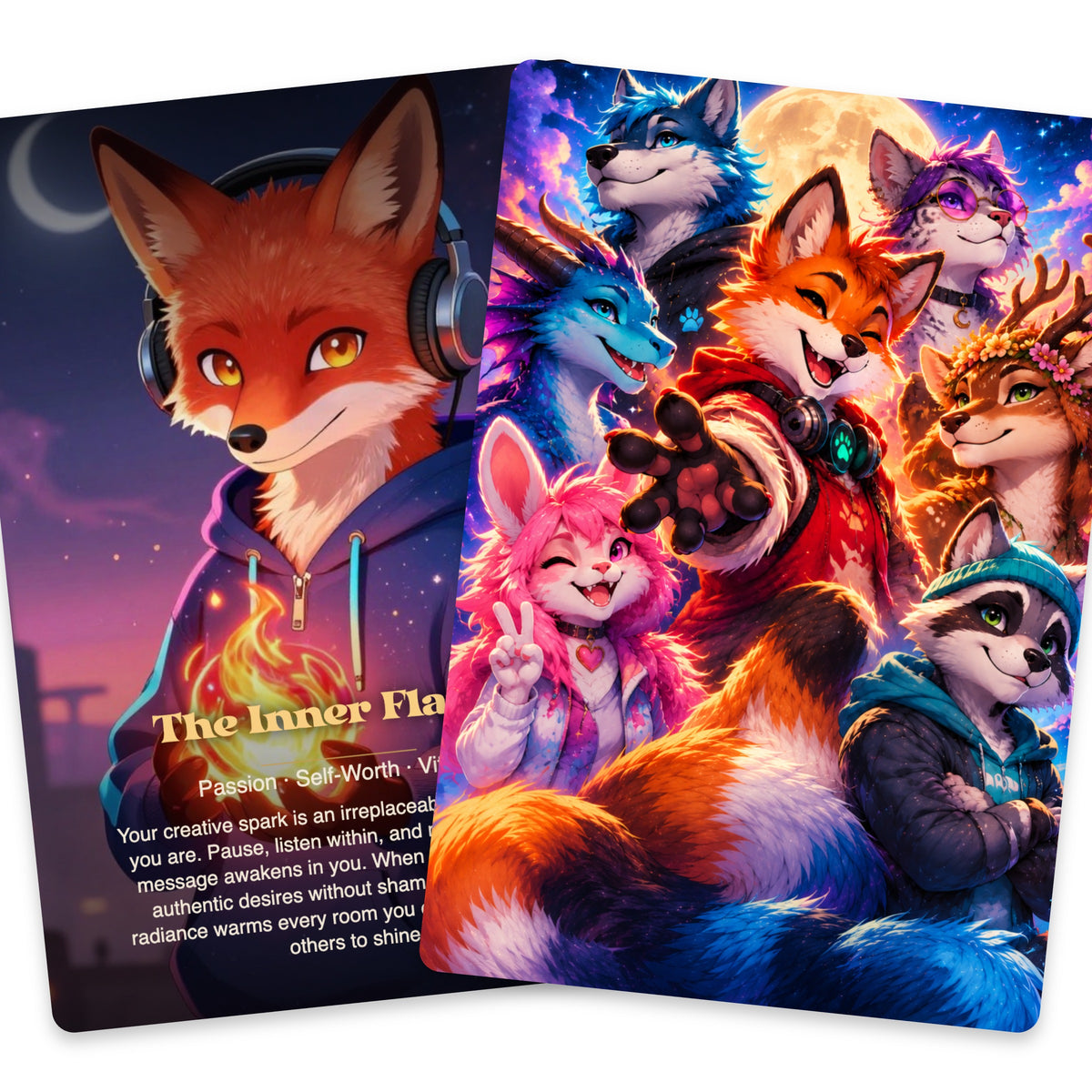 The Furry Oacle -  Be Wild. Be You. — arrangement 7
