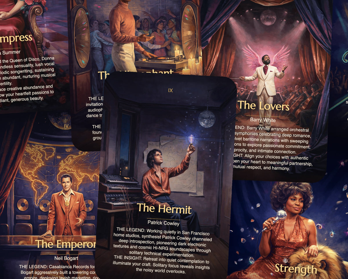 Disco Legends Tarot — arrangement 2