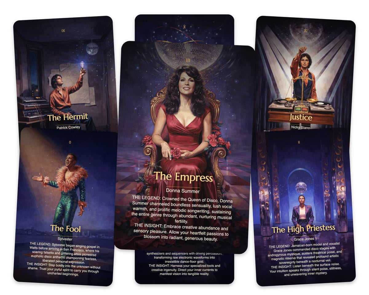 Disco Legends Tarot — arrangement 4