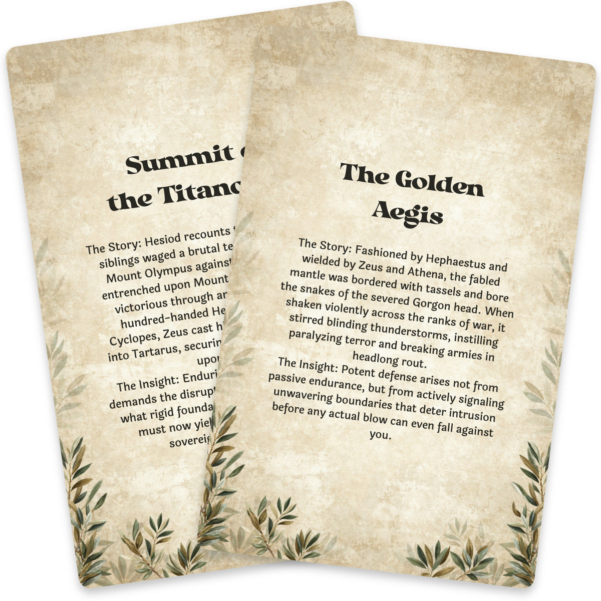 The Oracle of Olympus – Greek Gods and Goddesses Oracle Cards, 22-Card Mythology Deck — arrangement 10