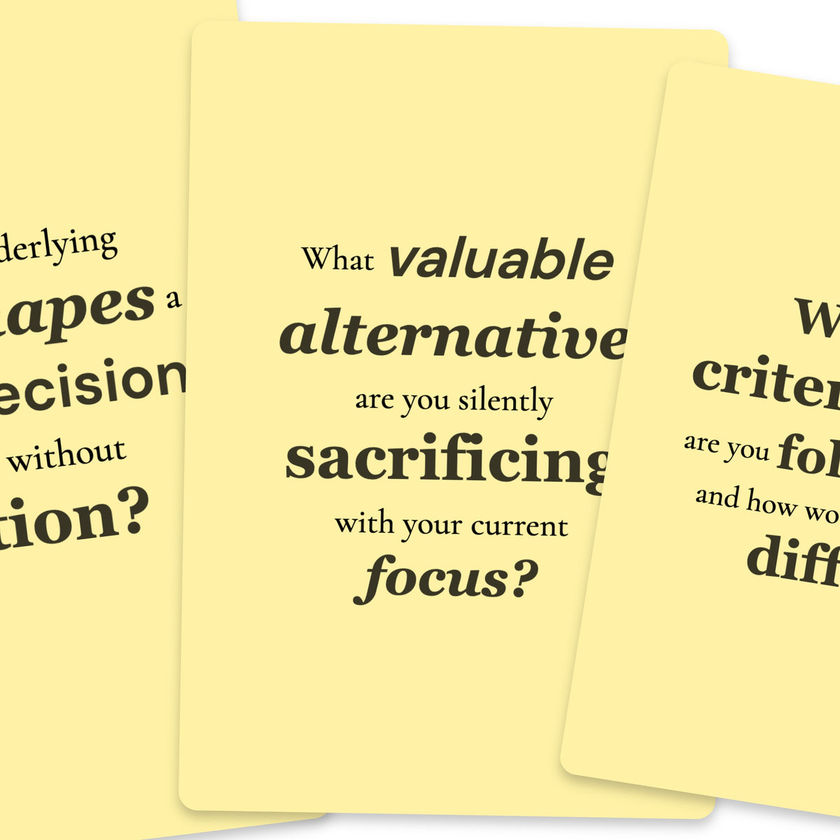 78 Questions That Change Everything Oracle — arrangement 4