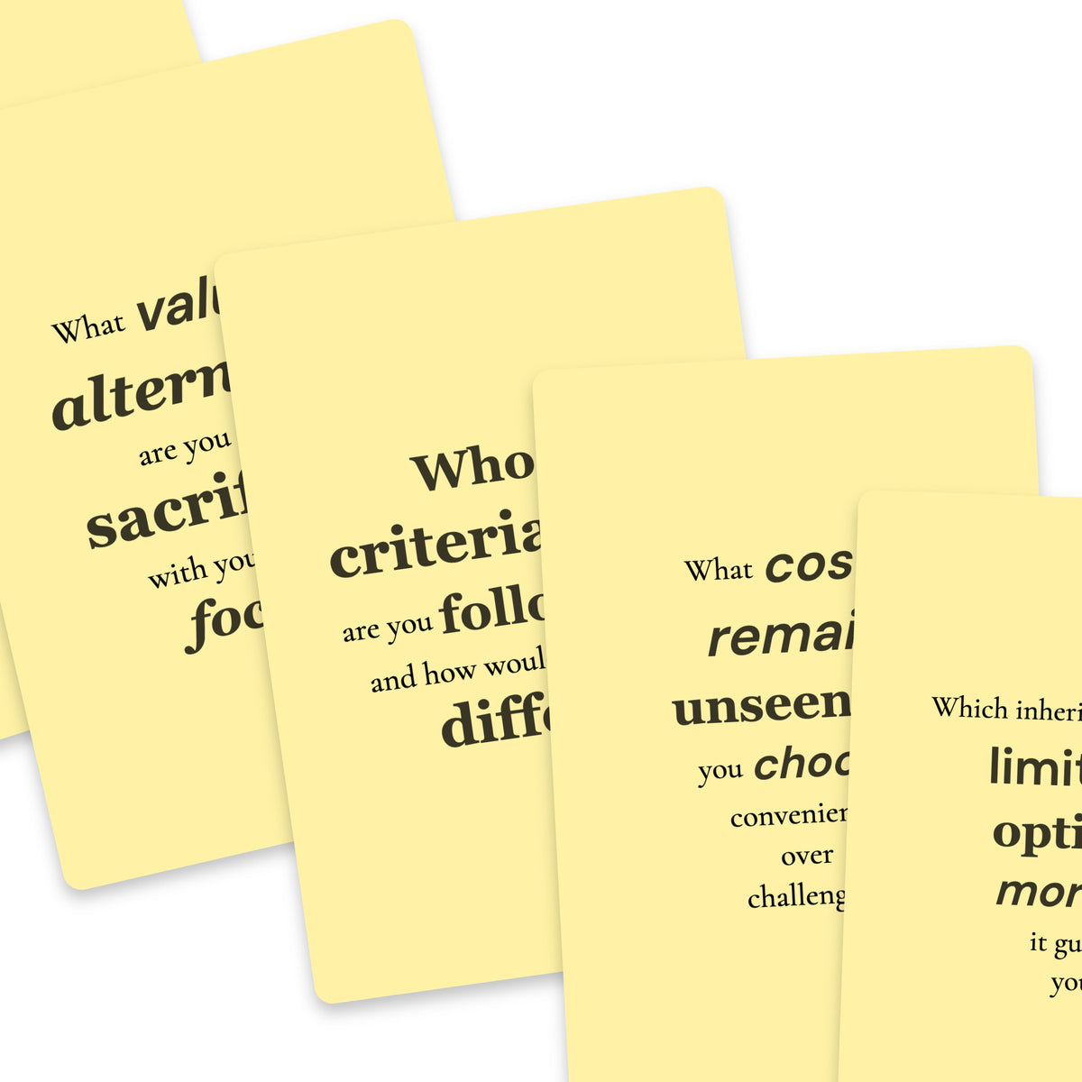 78 Questions That Change Everything Oracle — arrangement 8