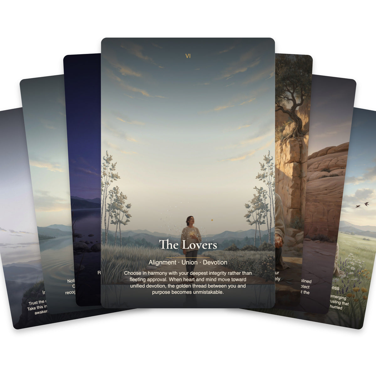 Tarot of the Higher Self — arrangement 2