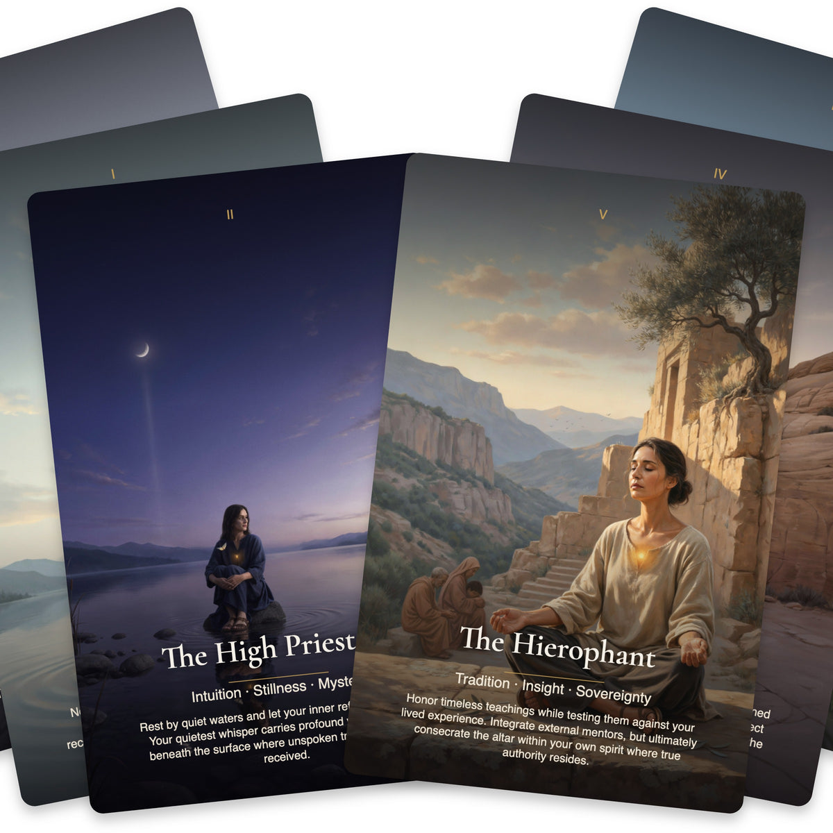 Tarot of the Higher Self — arrangement 6