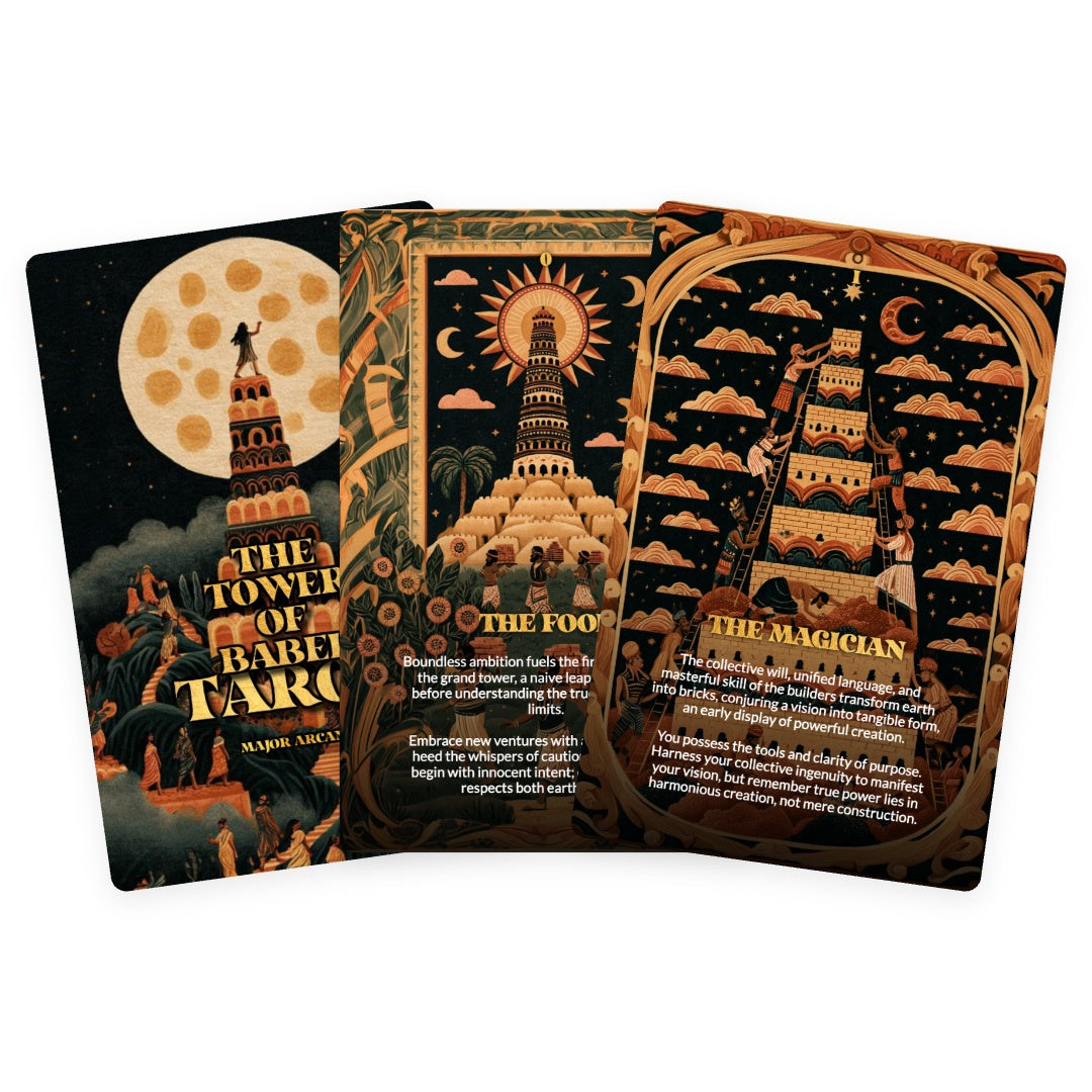 The Tower of Babel Tarot - Major Arcana