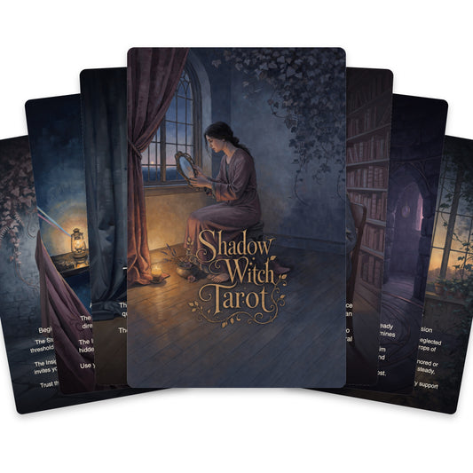 Shadow Witch Tarot — arrangement 1