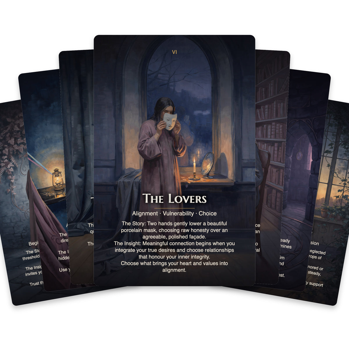 Shadow Witch Tarot — arrangement 2