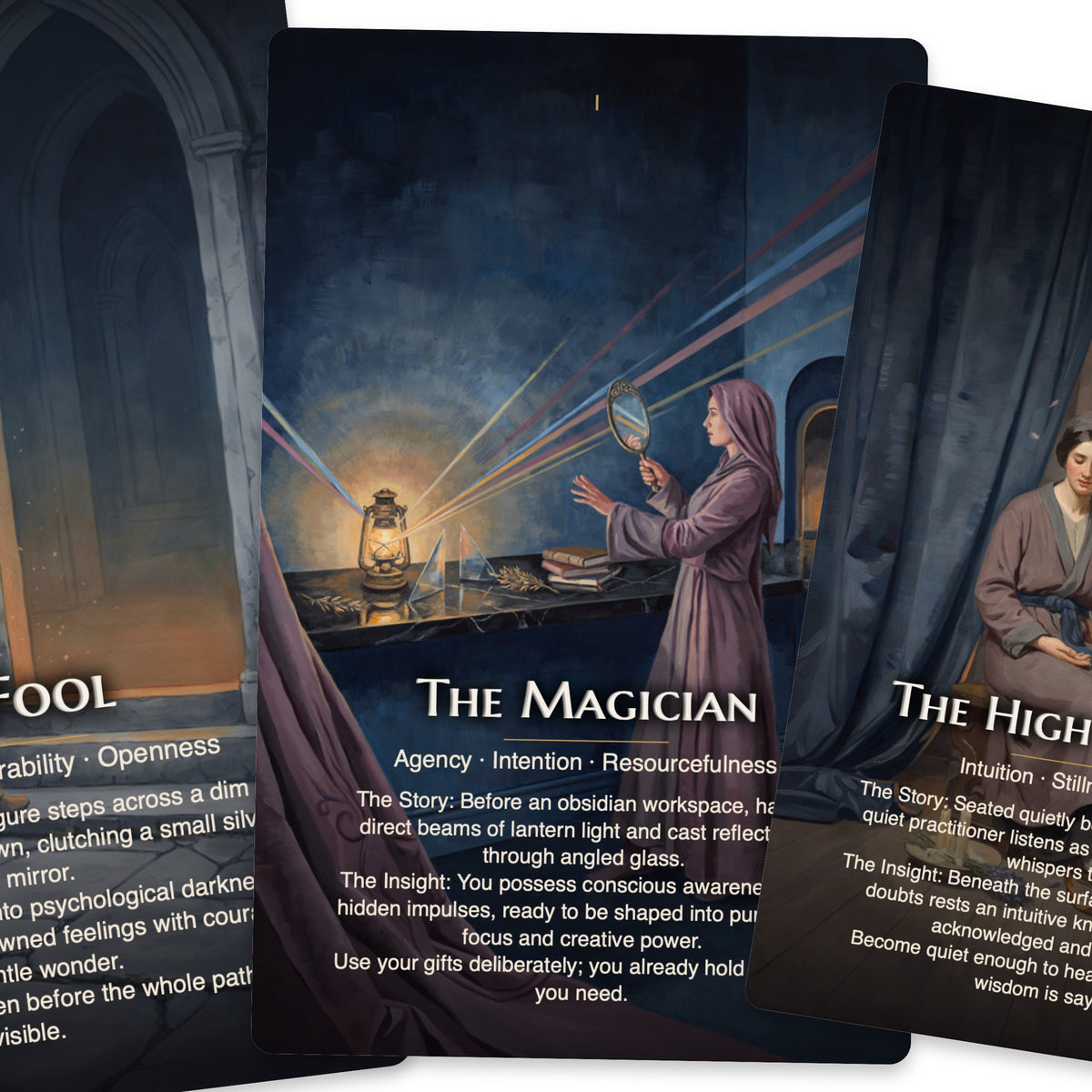 Shadow Witch Tarot — arrangement 4