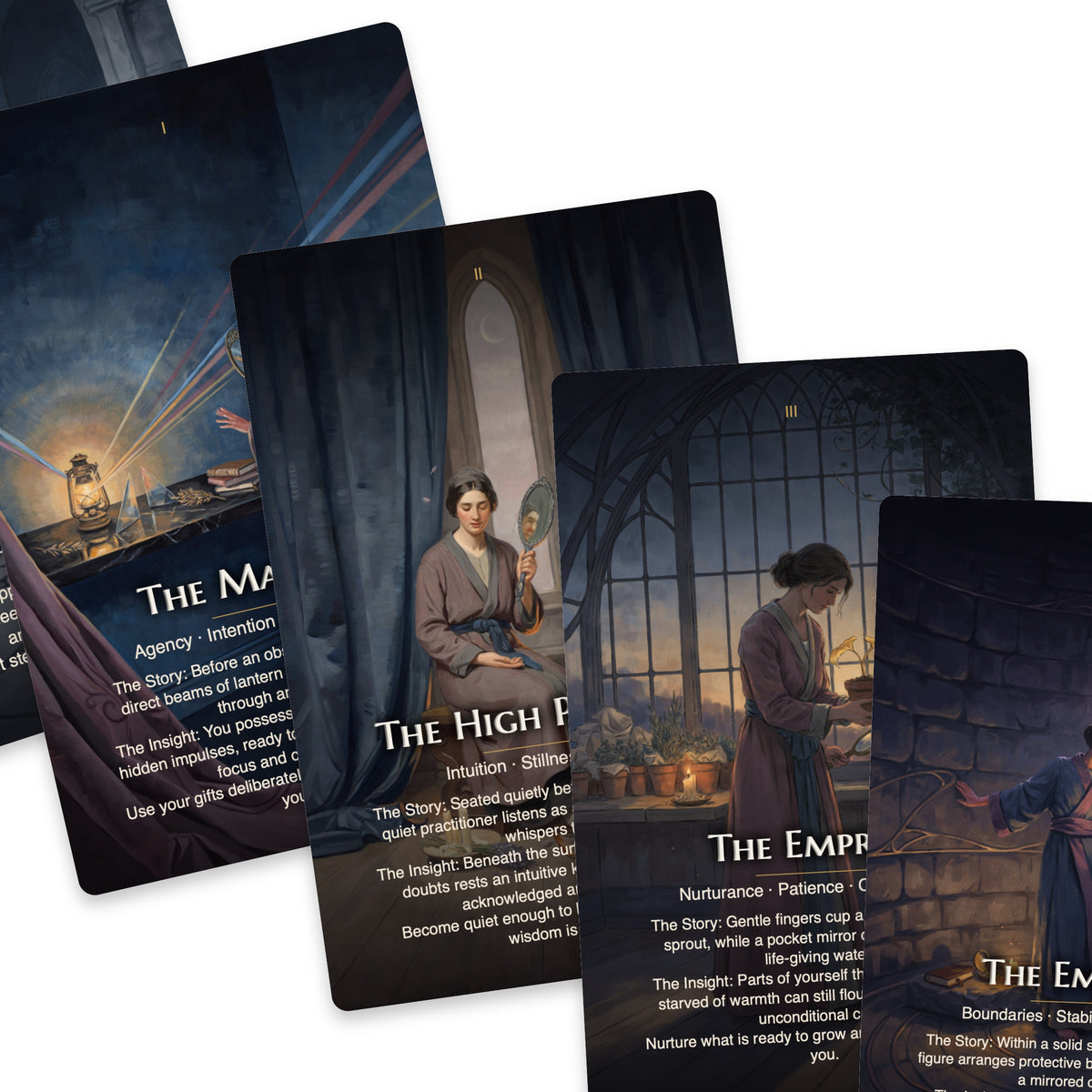 Shadow Witch Tarot — arrangement 8