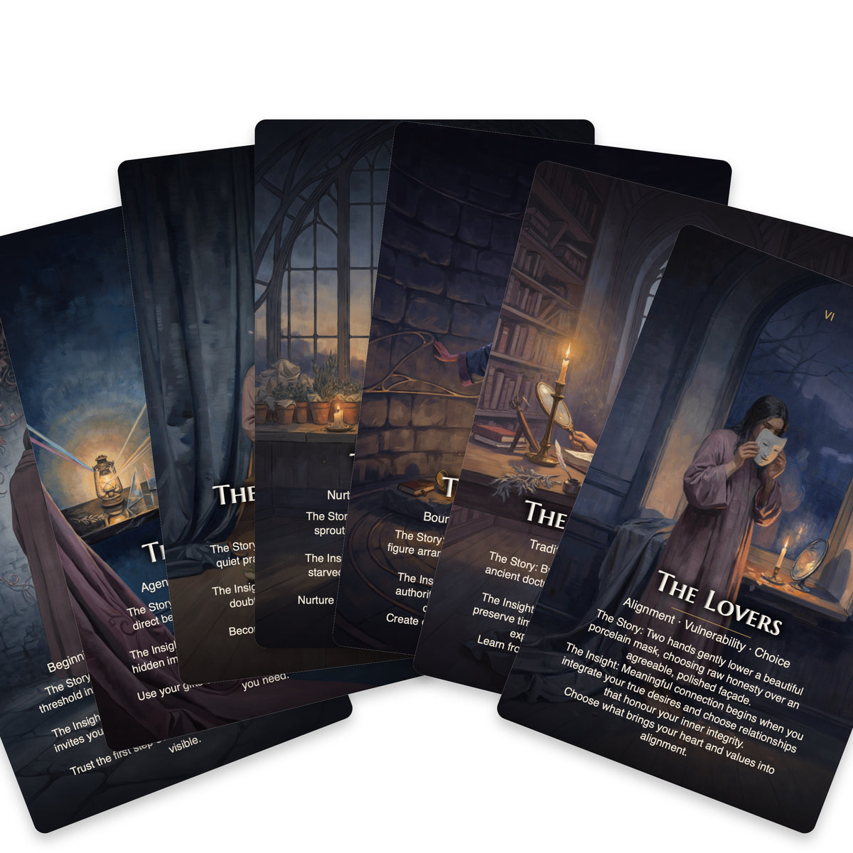 Shadow Witch Tarot — arrangement 9