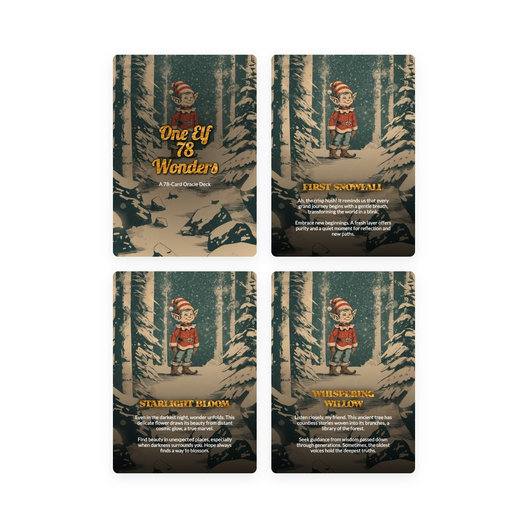 One Elf's 78 Wonders - Oracle Cards