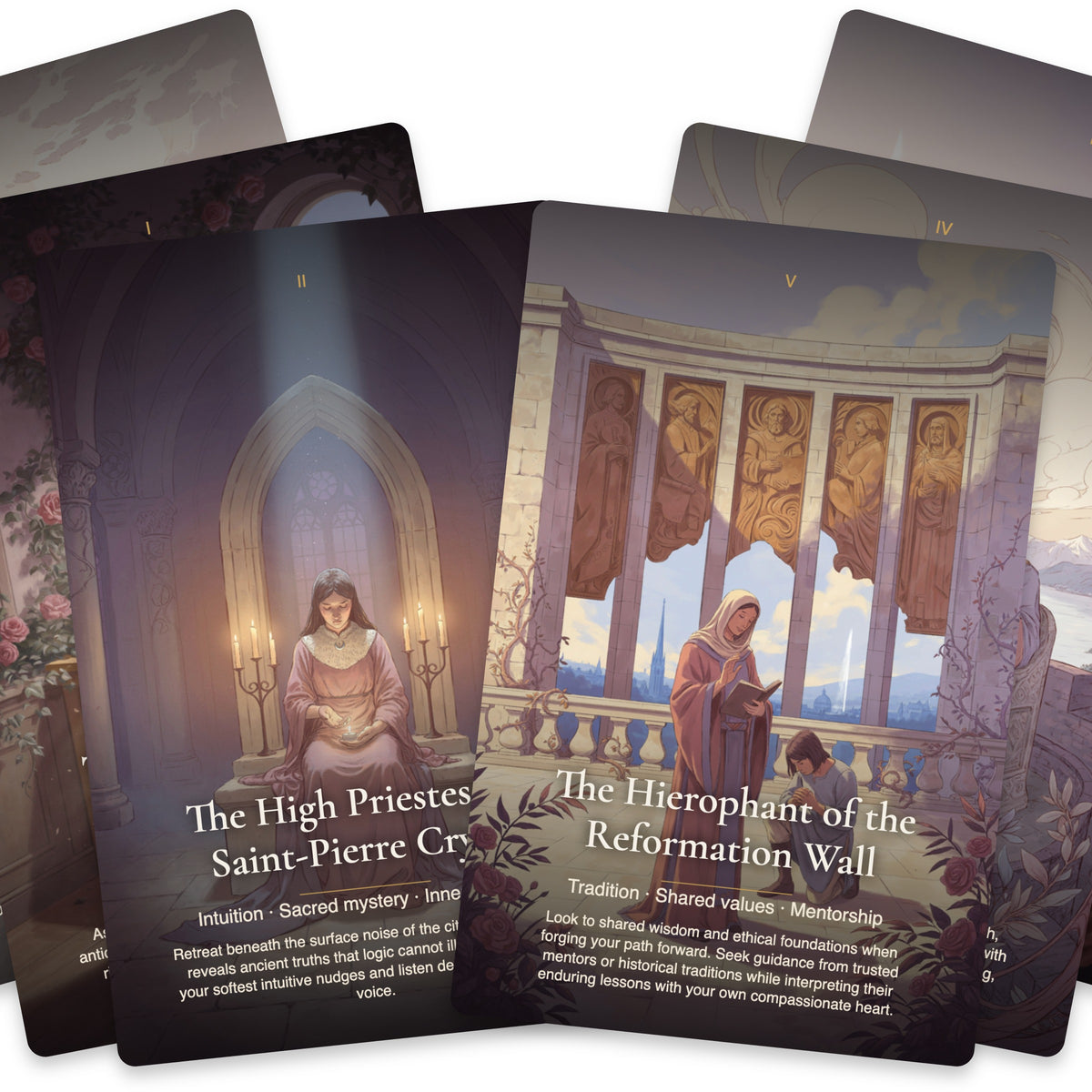 The Tarot of Geneva — arrangement 6