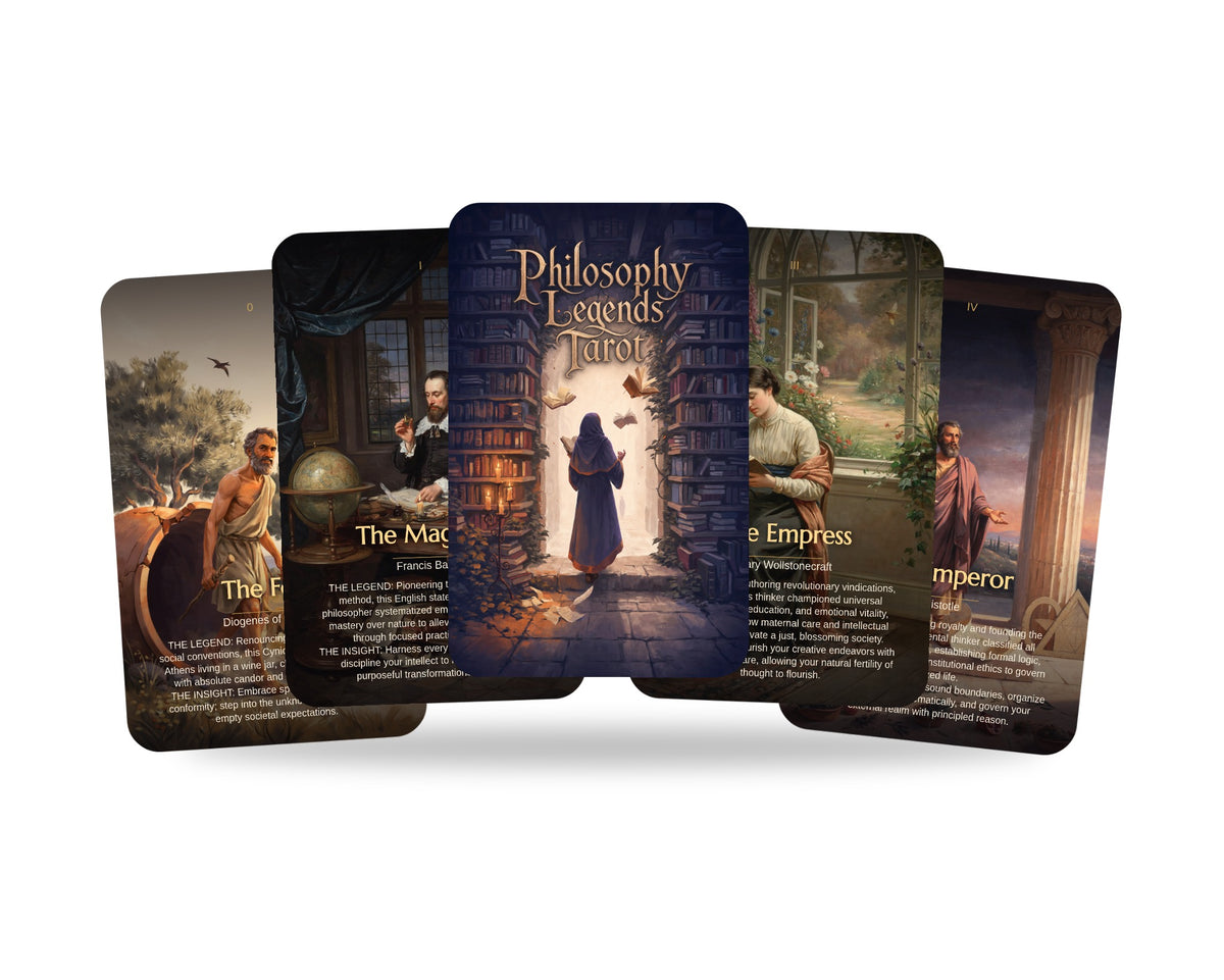 Philosophy Legends Tarot — arrangement 1