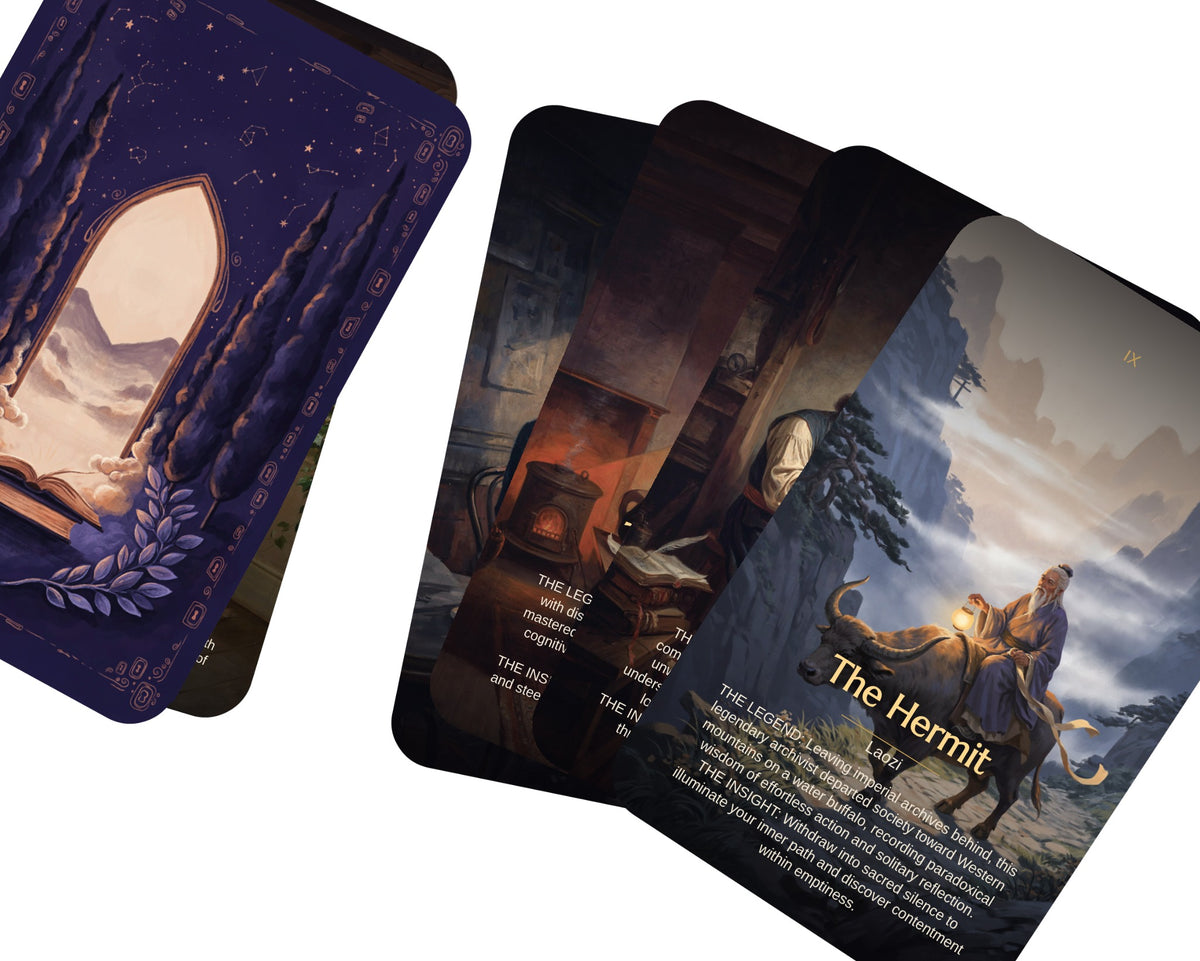 Philosophy Legends Tarot — arrangement 6