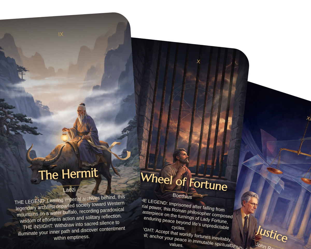 Philosophy Legends Tarot — arrangement 8