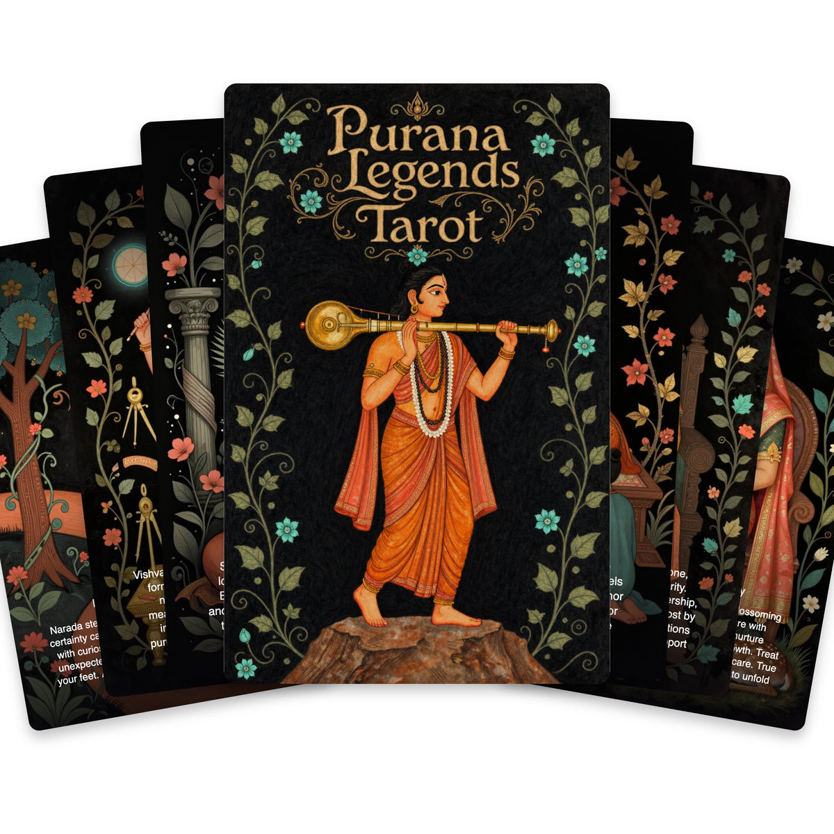 Purana Legends Tarot — arrangement 1