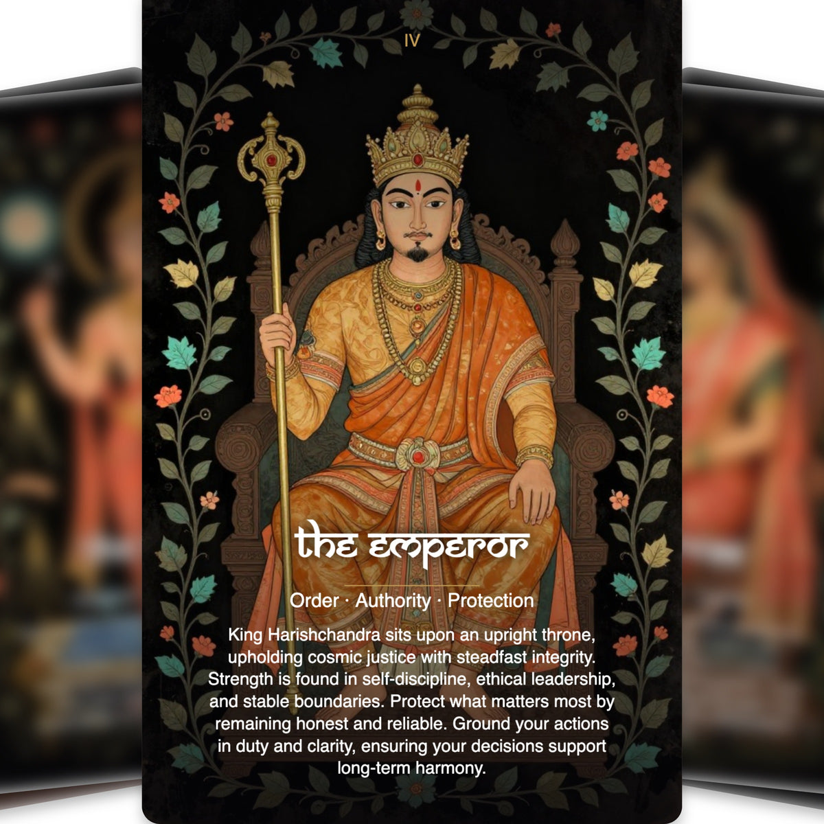 Purana Legends Tarot — arrangement 11