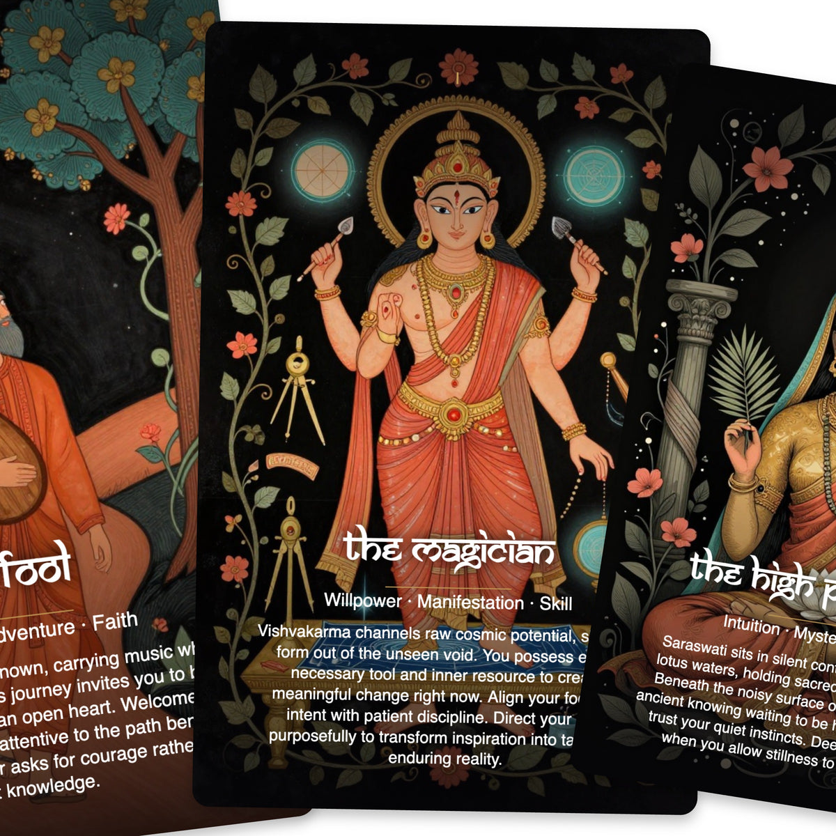Purana Legends Tarot — arrangement 4