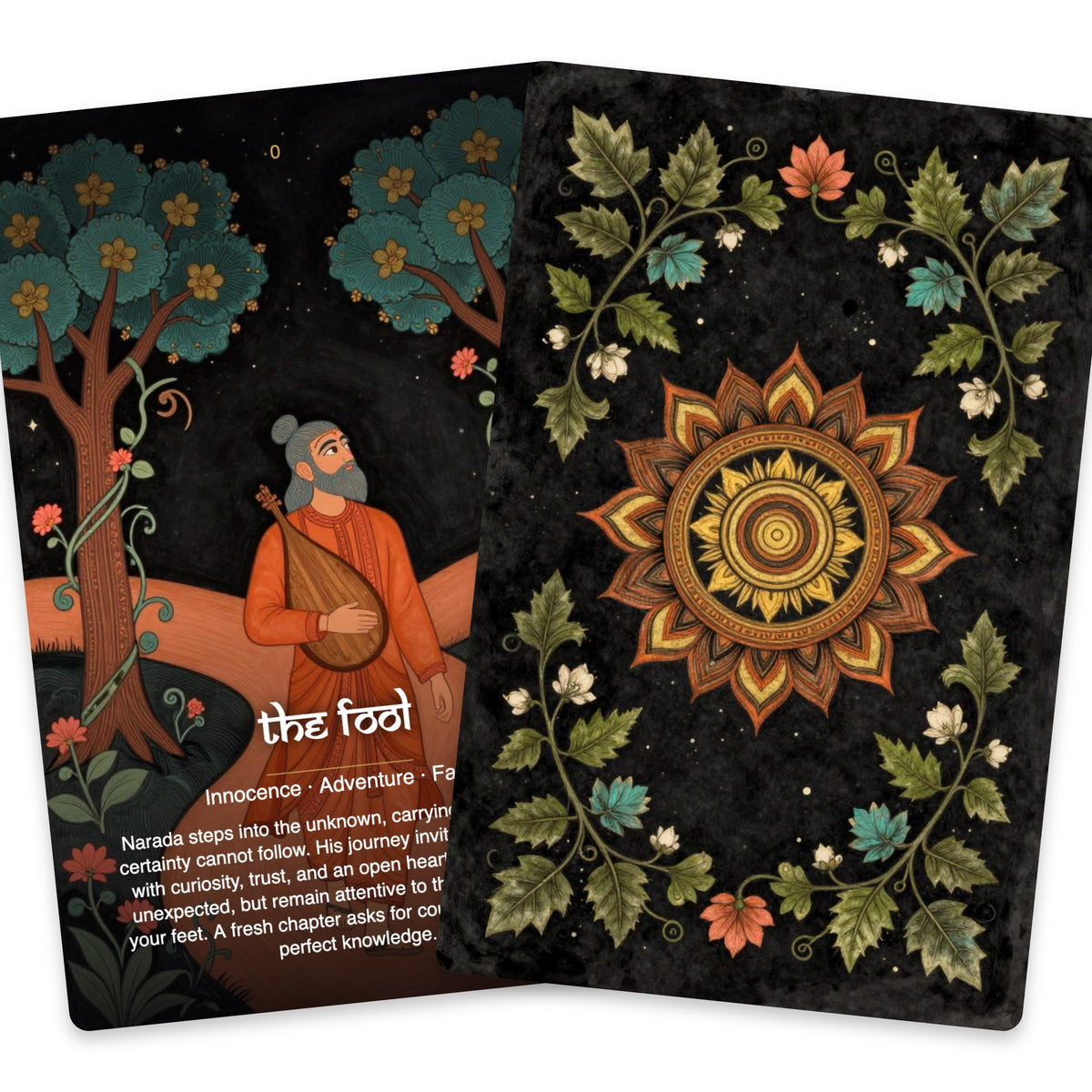 Purana Legends Tarot — arrangement 7