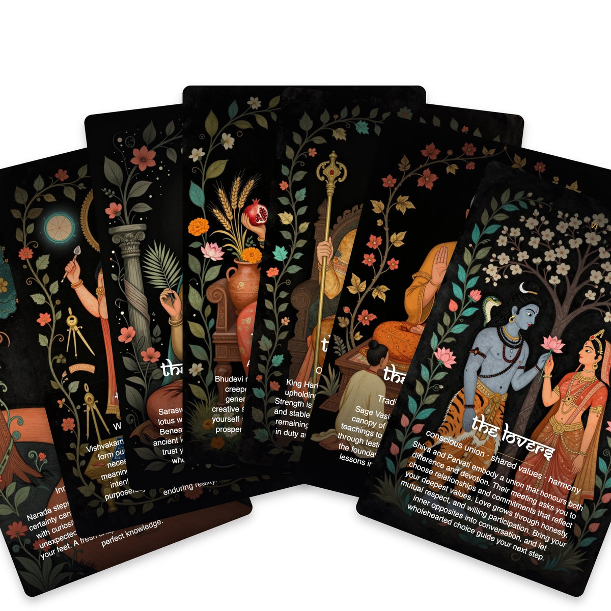 Purana Legends Tarot — arrangement 9