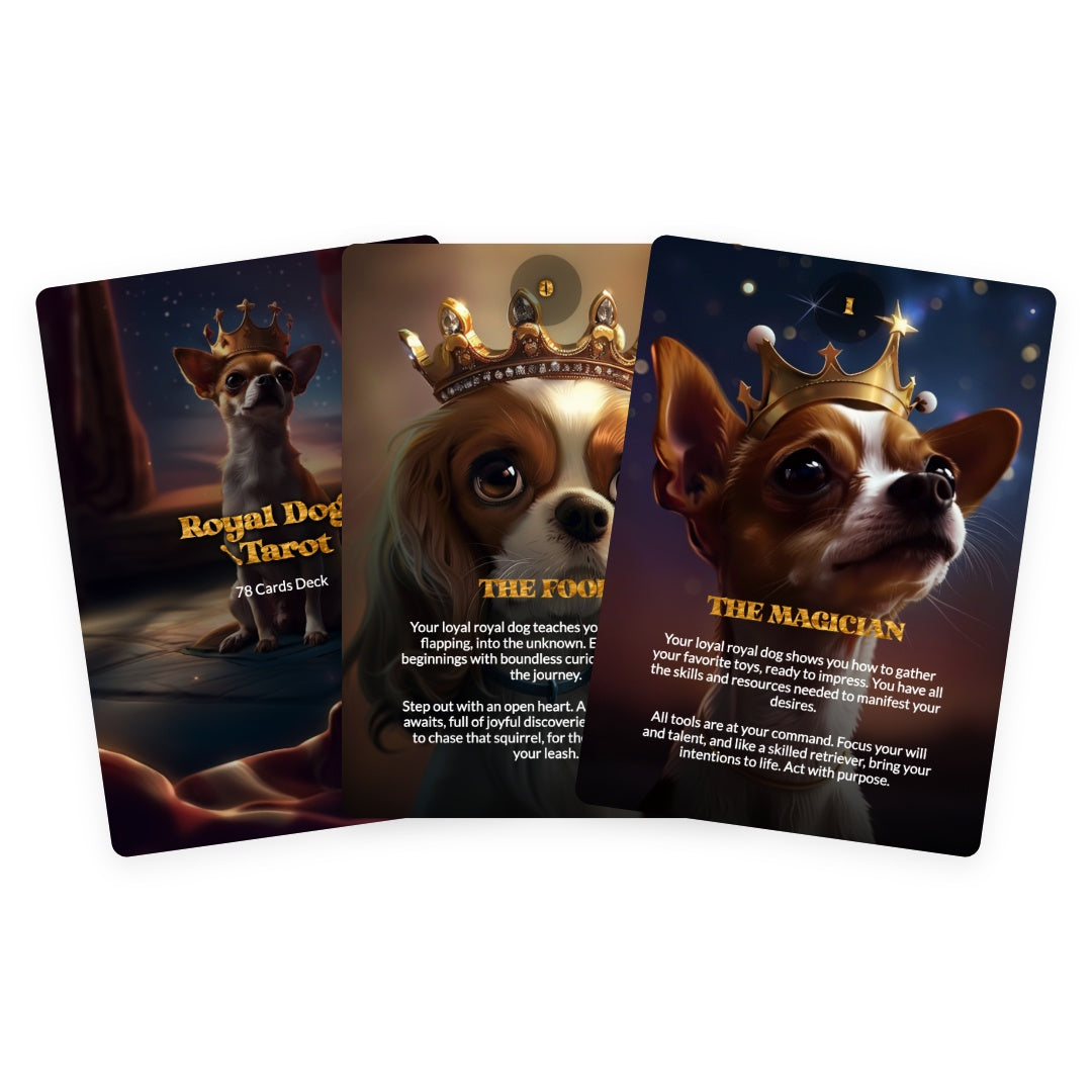 Royal Dogs Tarot - 78 Cards