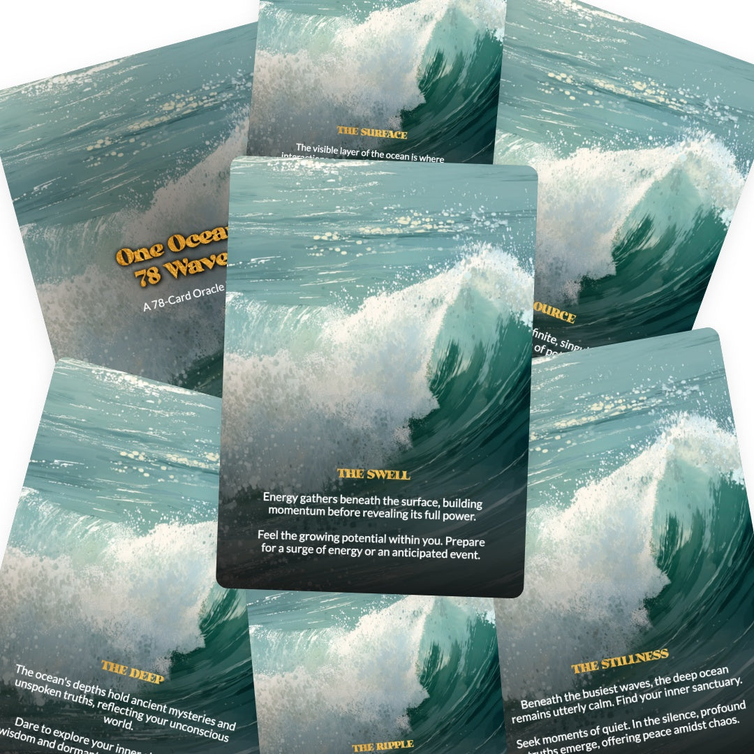 One Ocean, 78 Waves - Oracle Cards