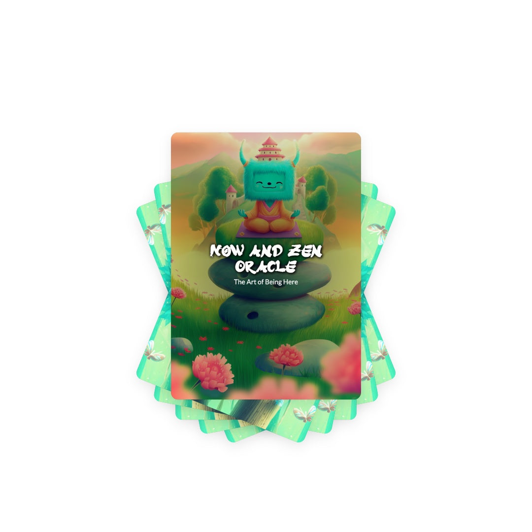 Now and Zen Oracle Deck - The Art of Being Here - 78 Cards