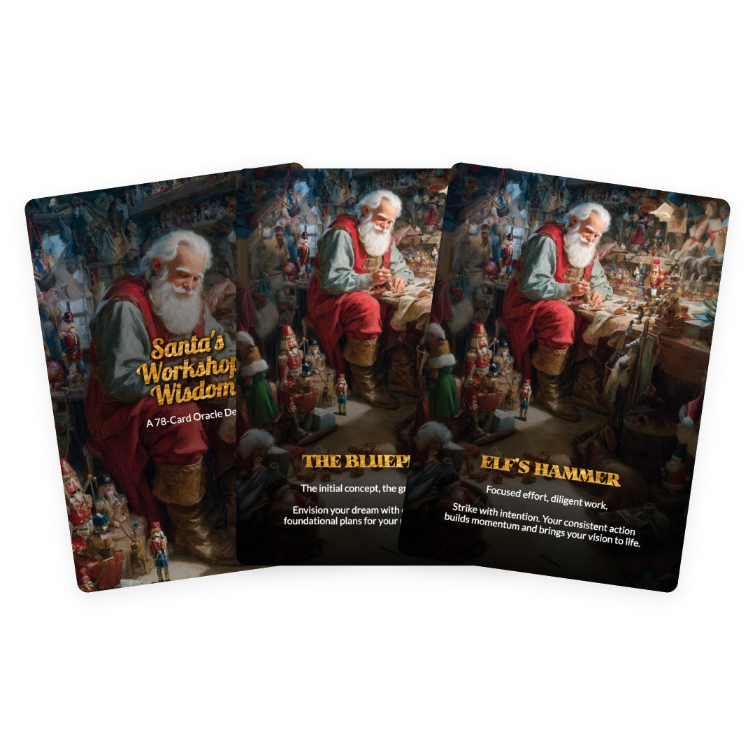 Santa's Workshop Wisdom Oracle - 78 Cards