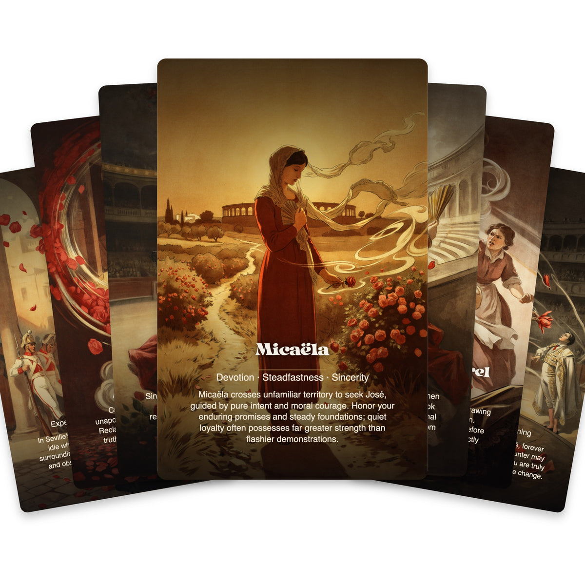 Carmen Oracle – 22 Cards Inspired by Bizet’s Opera — arrangement 2