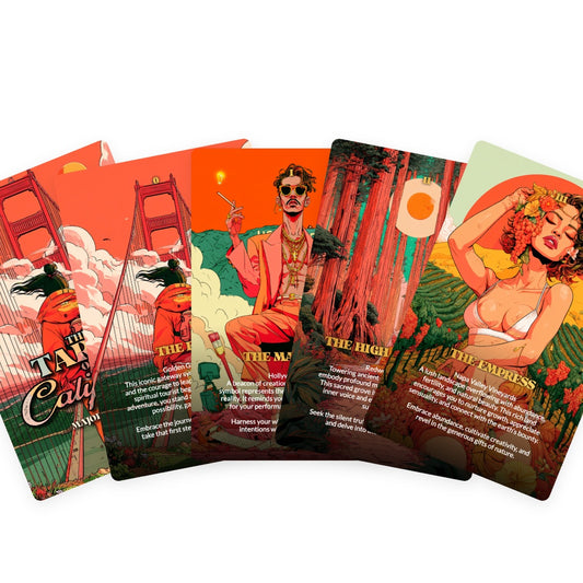 The Tarot of California - The 22 Major Arcana