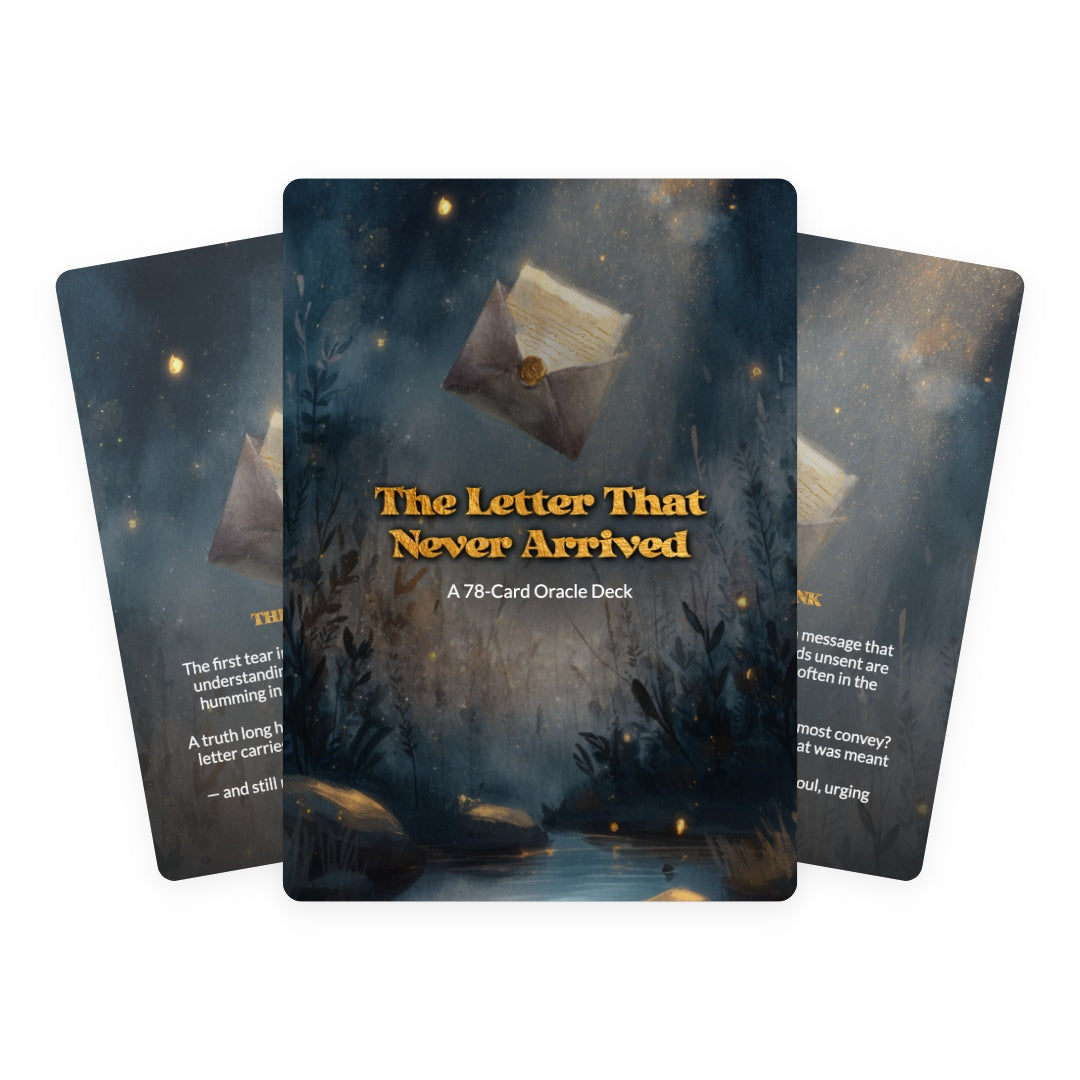 The Unsent Letter Oracle - Oracle Cards