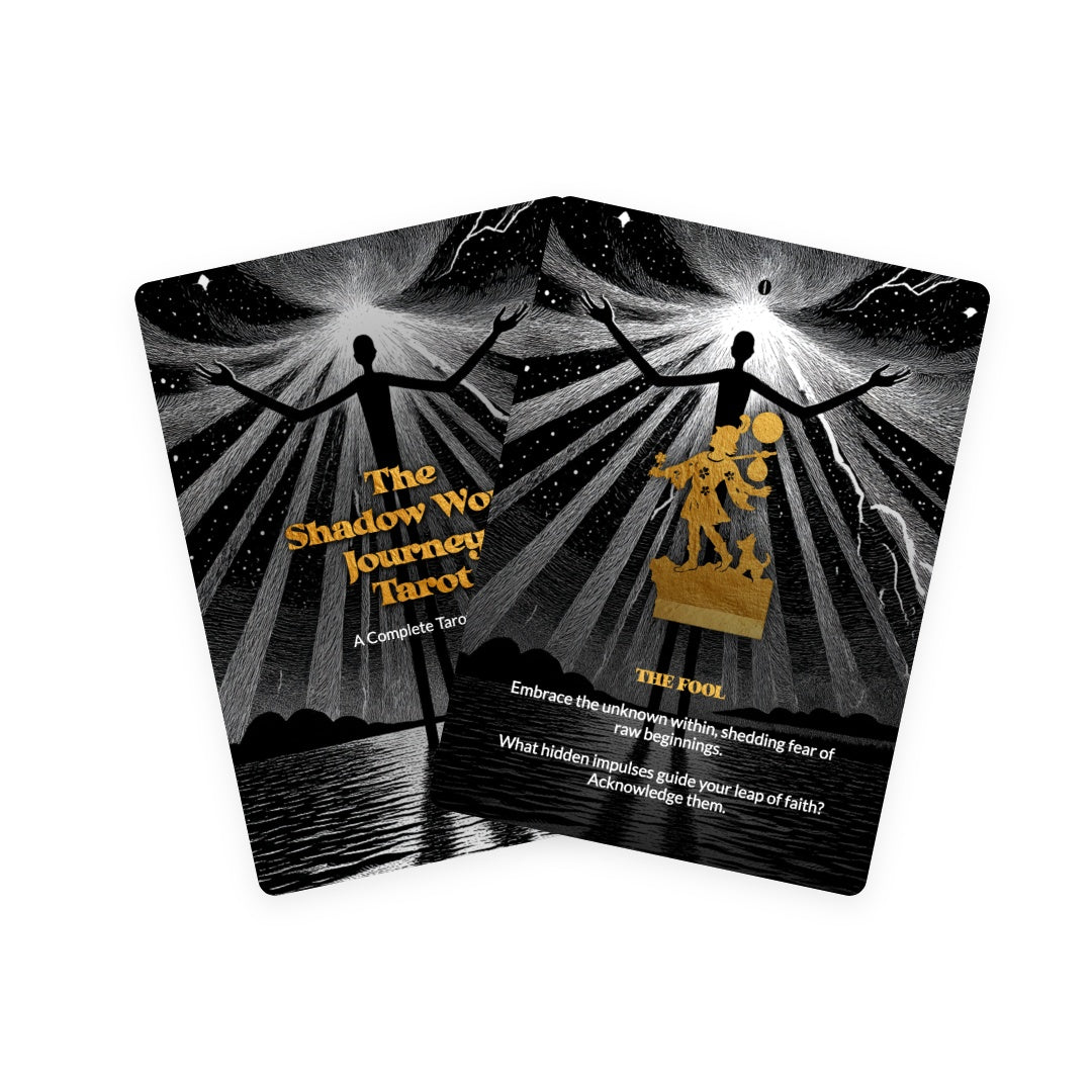 The Shadow Work Journey Tarot - 78 Cards