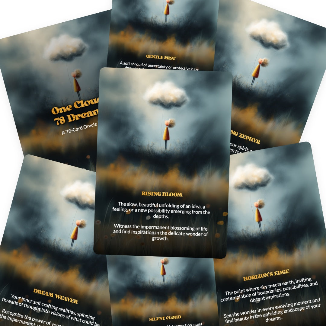 One Cloud, 78 Dreams - Oracle Cards