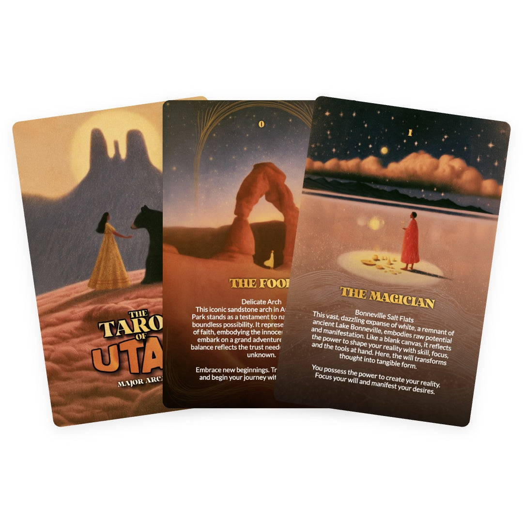 The Tarot of Utah - The 22 Major Arcana