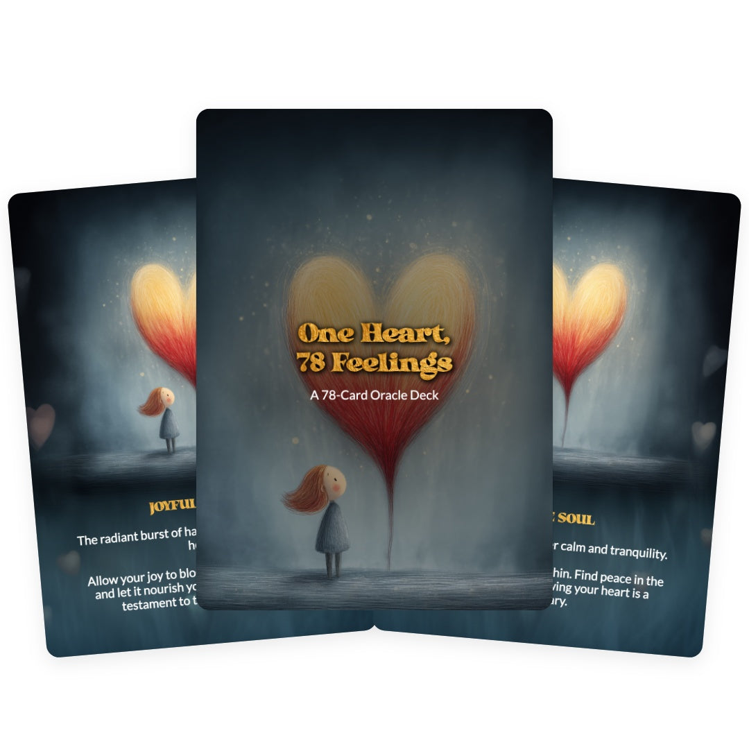 One Heart, 78 Feelings - Oracle Cards
